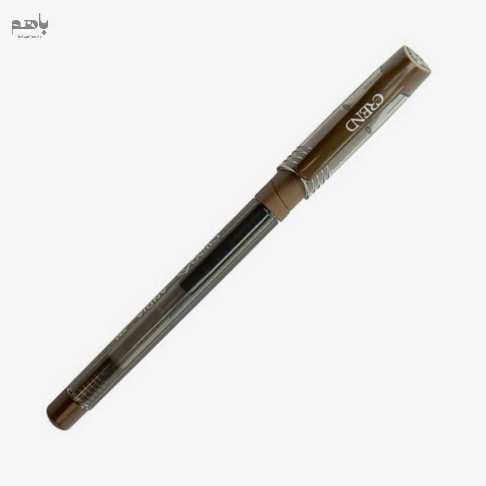 خودکار کرند مدل ژله‌ای رنگ قهوه ای آندیا 3124