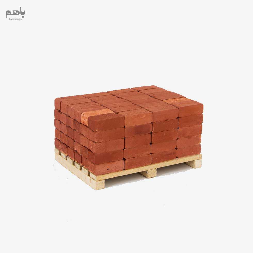 آجر فشاری اشل مدل  مینیاتوری قرمز 1.12 (800 تکه) - 0