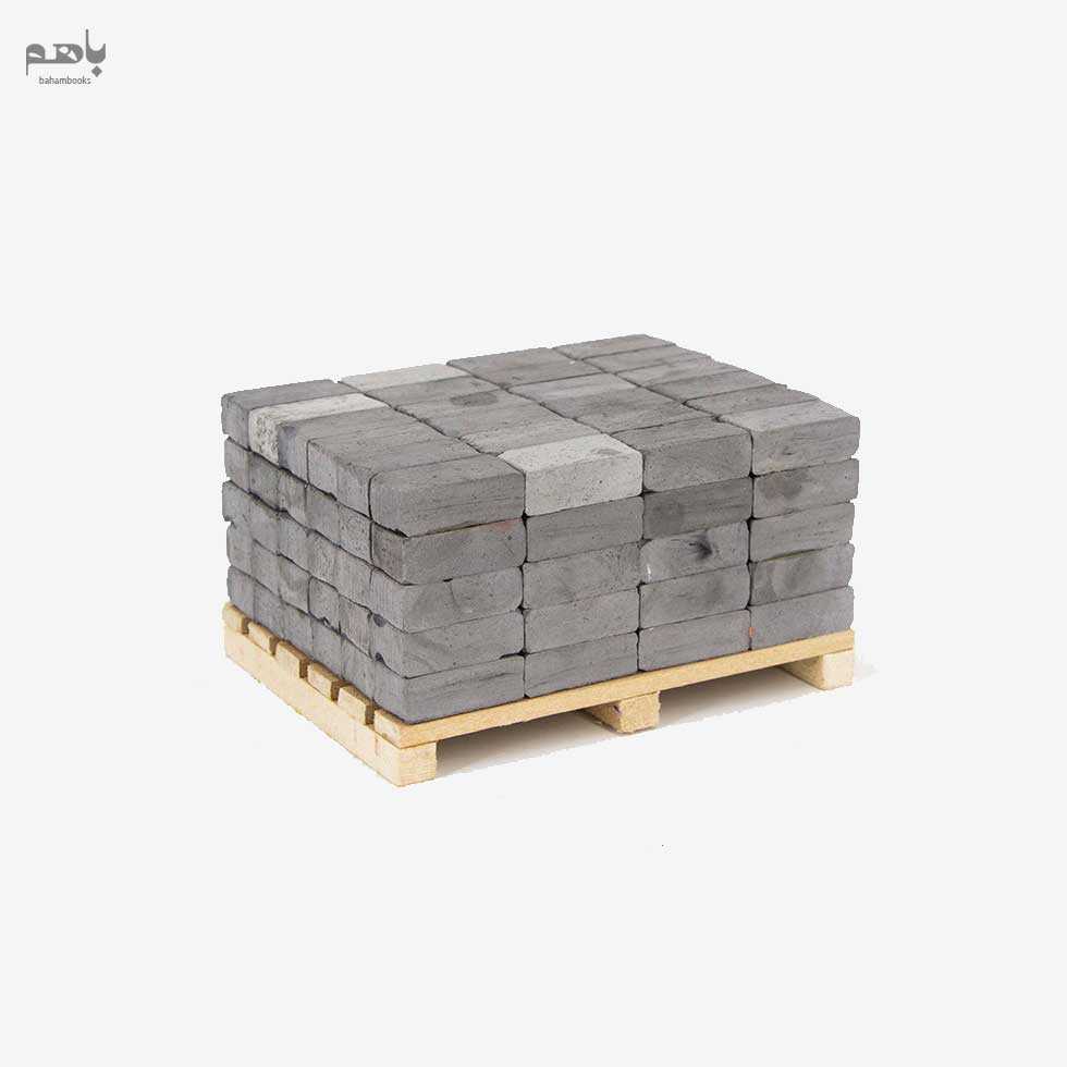 آجر نما اشل مدل مینیاتوری طوسی 1.12 (400 تکه) - 0