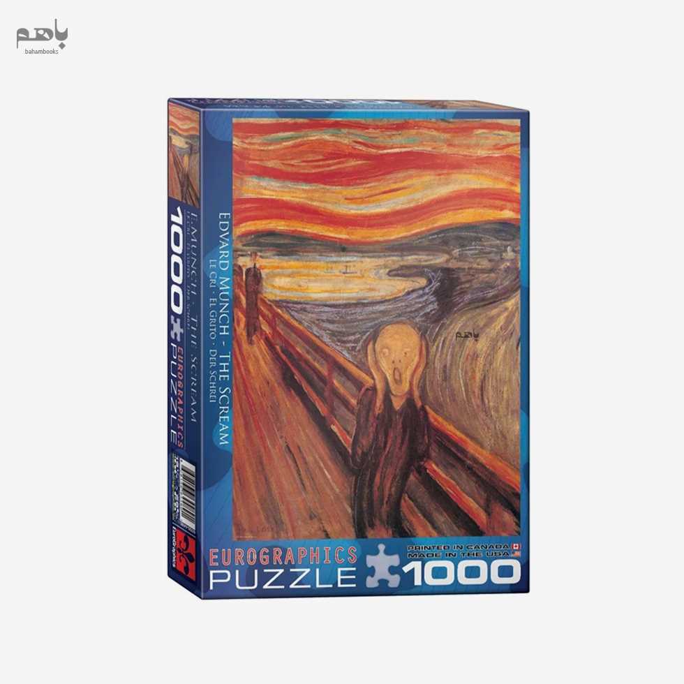 پازل یوروگرافی 1000تکه ادوارد مونک جیغ 60004489