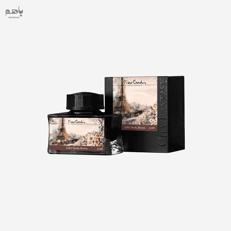 جوهر خودنویس پیرکاردین مدل ایفل رنگ قهوه ای کدر 50 میل