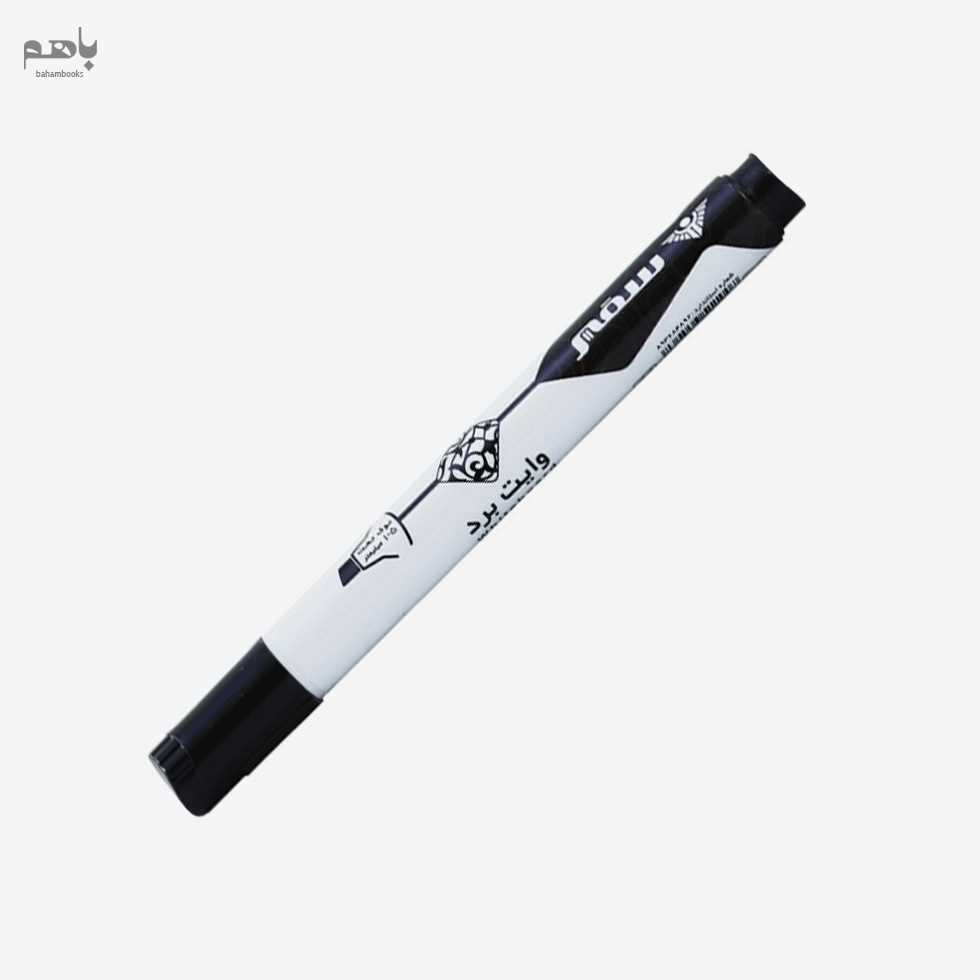 ماژیک وایت‌برد سفیر رنگ مشکی سر تخت