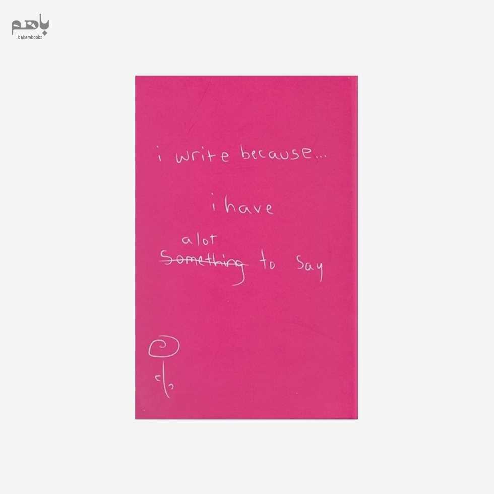 دفتر یادداشت دات نوت مدل جلد سخت سری آی رایت بیکاز رنگ سرخابی