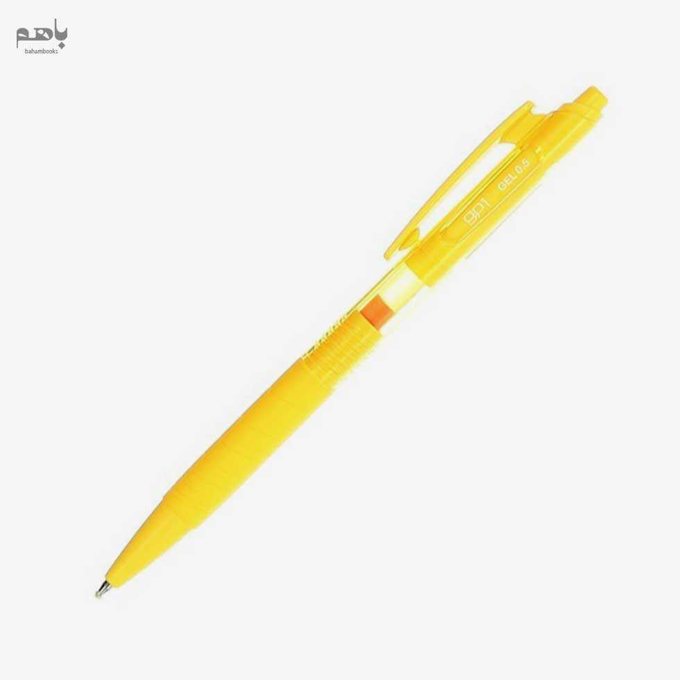 خودکار کرند مدل ژله‌ای رنگ زرد 0.5 (cgp1j05ef)