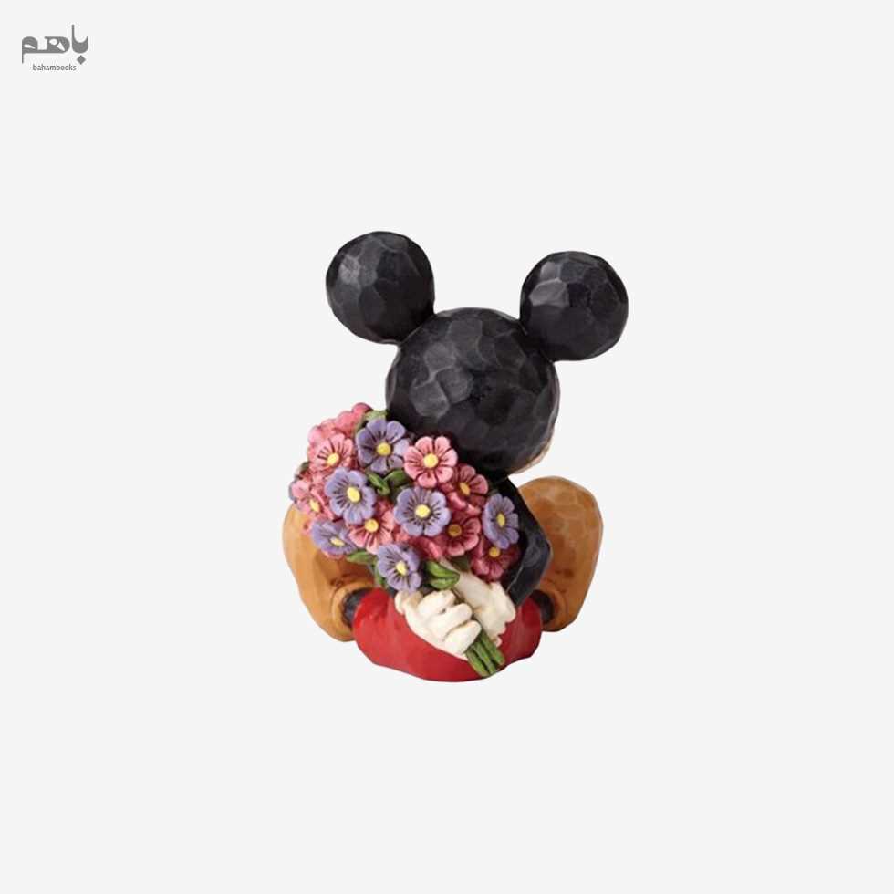 مجسمه‌ دیزنی کوچک میکی موس با گل 4054284 - 1