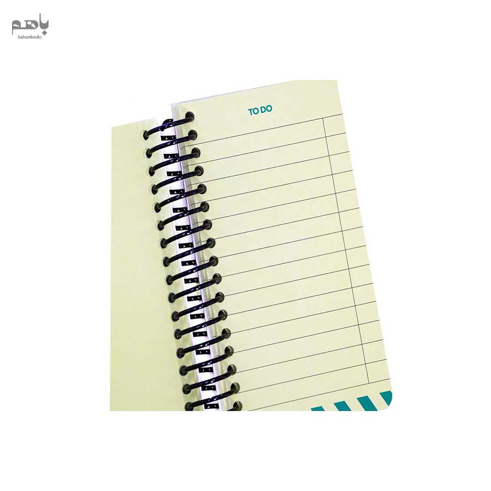 دفتر کارهای روزمره دات نوت مدل تو دو لیست کوچک طرح پلنگ xs - 1