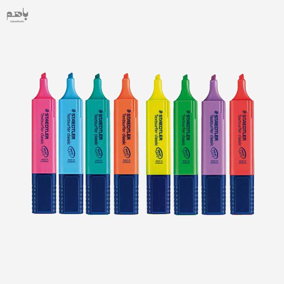 ماژیک علامت‌گذار استدلر مدل کلاسیک 8 رنگ کد 364c8ha - 1