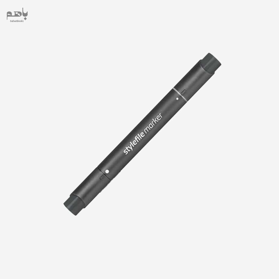 ماژیک طراحی کویلو مدل 2 سر راندو رنگ خاکستری خنثی کد NG8 - 0