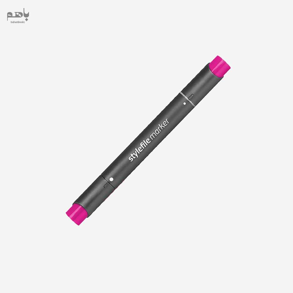 ماژیک طراحی کویلو مدل 2 سر راندو رنگ بنفش  آزالیا کد AP460 - 0