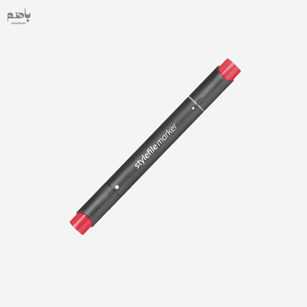 ماژیک طراحی کویلو مدل 2 سر راندو رنگ کارمین کد C362 - 0