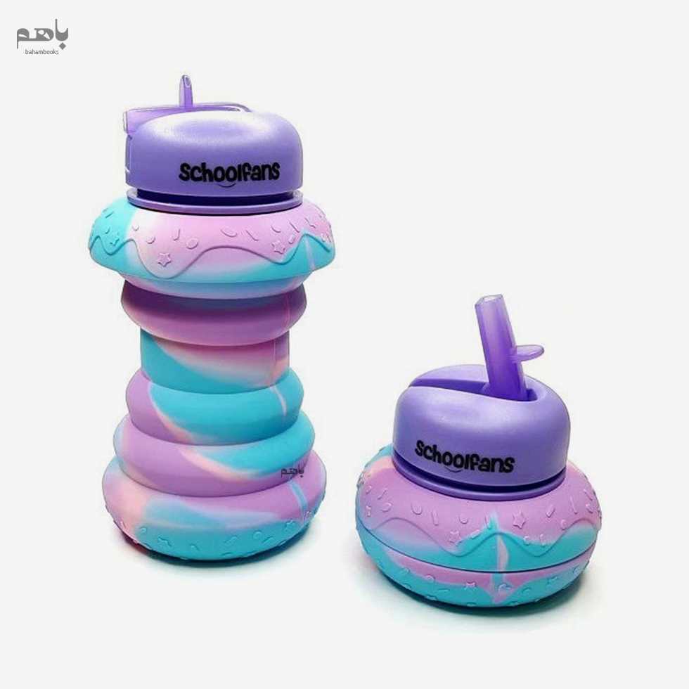 قمقمه سیلیکونی آکاردئونی دونات FA9326