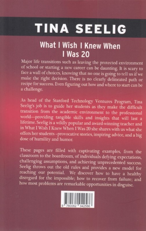 What I Wish I Knew When I Was 20 - 1