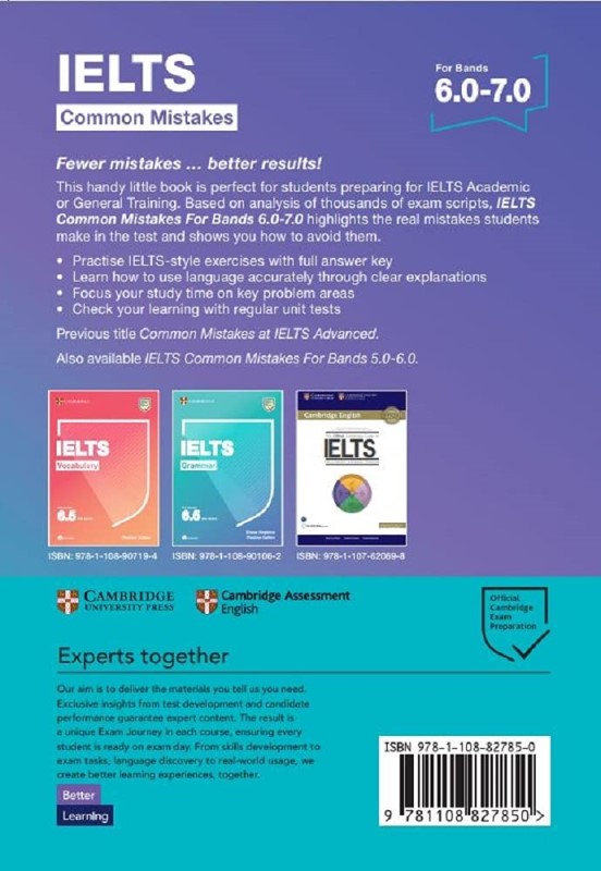 IELTS Common Mistakes (For Bands 6 7) - 1
