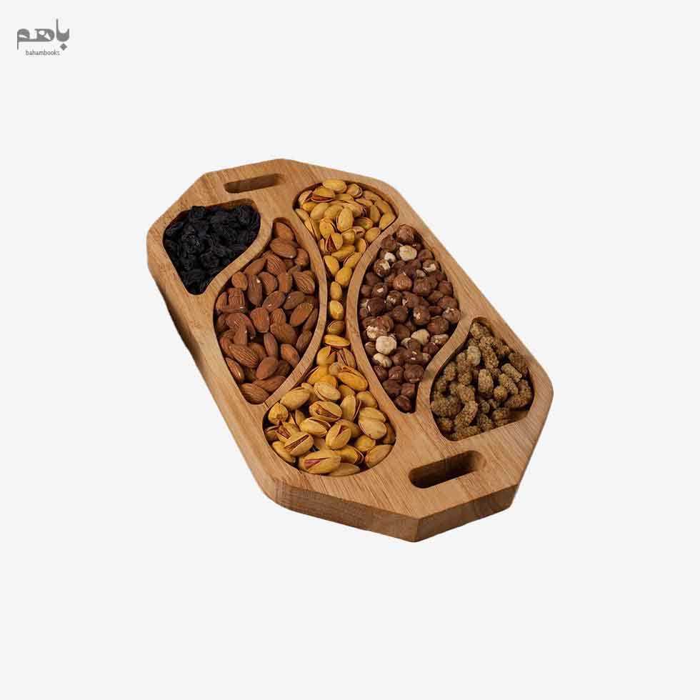 ظرف سرو و پذیرایی چوب رابروود B1008