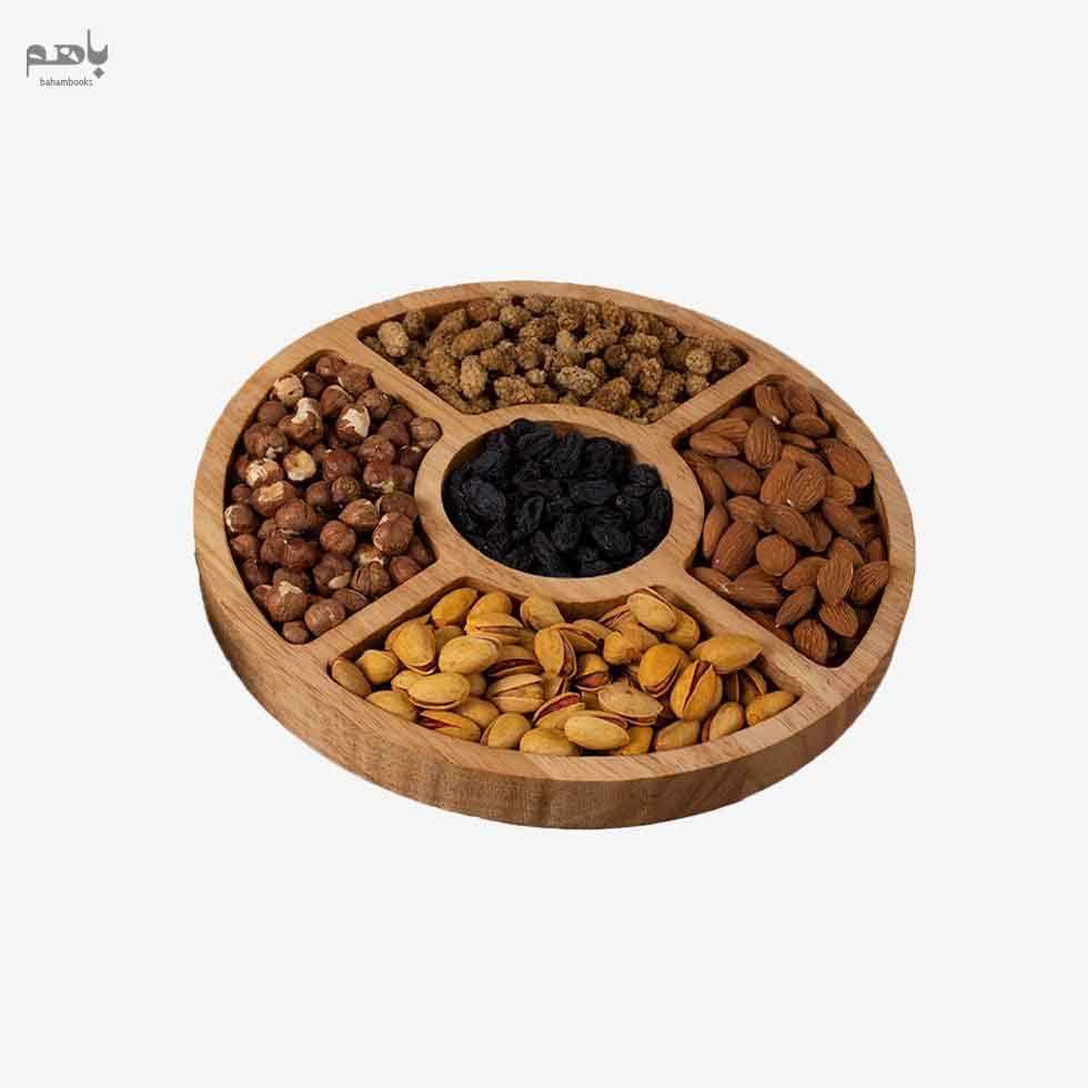 ظرف سرو و پذیرایی چوب رابروود B1009