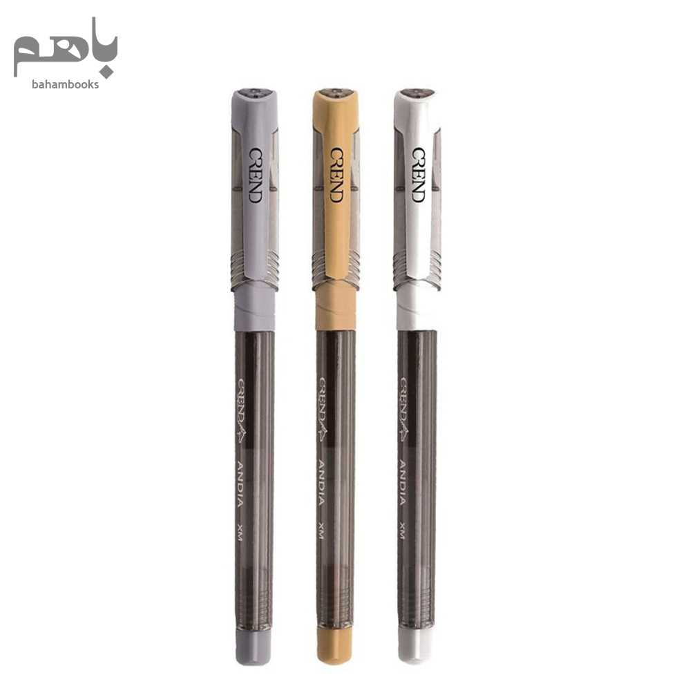 خودکار کرند مدل ژله‌ای رنگ سفید آندیا 3101 - 1