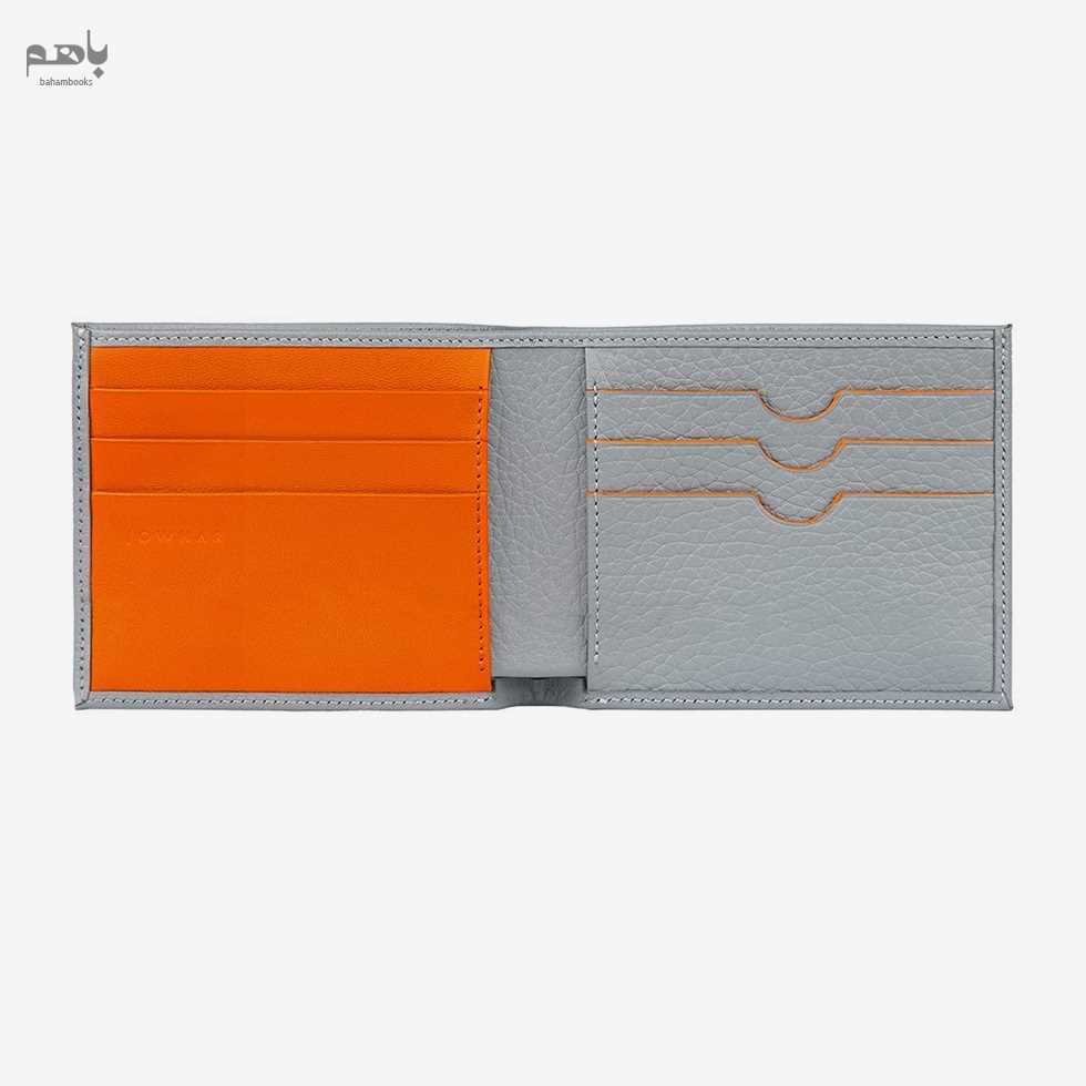 کیف پول جوهر مدل فریم رنگ آمبر - 1