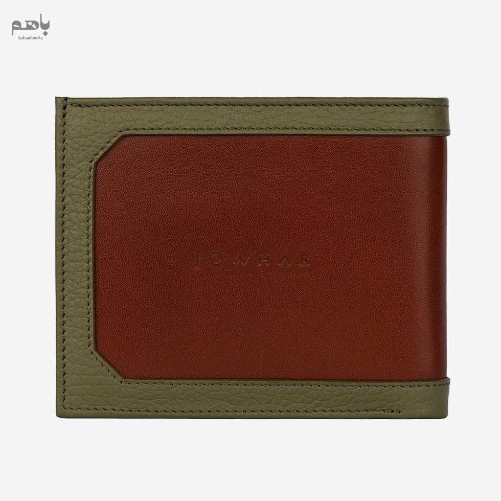 کیف پول جوهر مدل فریم رنگ آلیو - 0