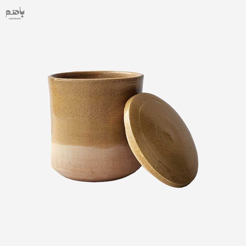 بانکه سایز بزرگ رنگ خردلی - 1