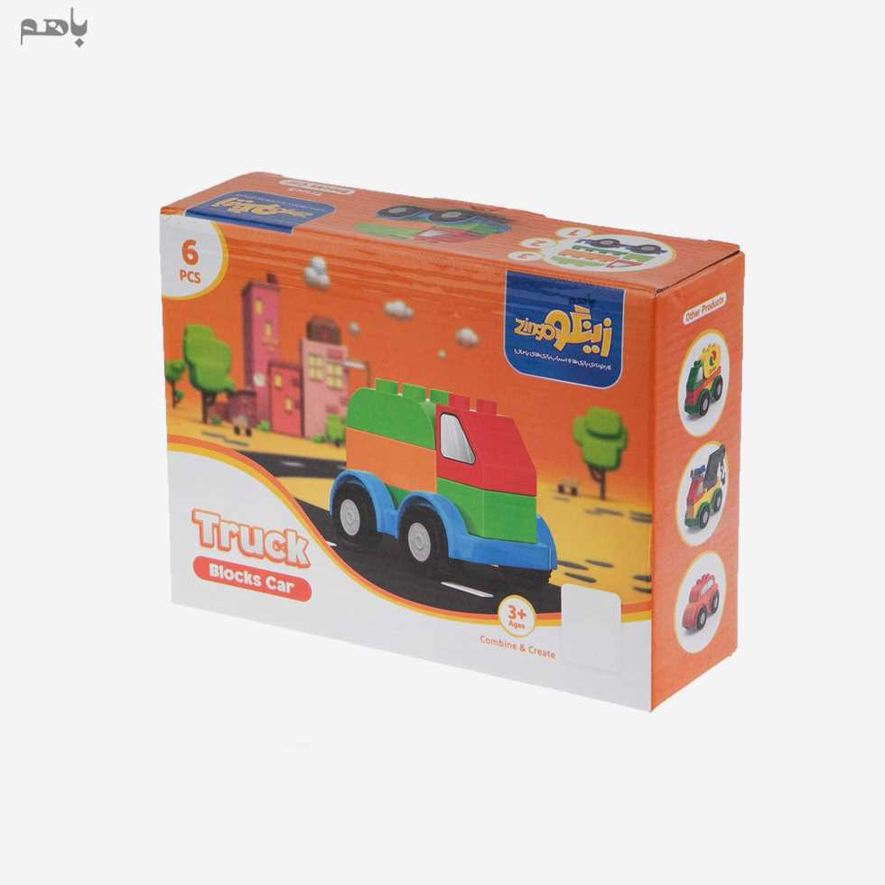 اسباب‌بازی سازه‌‌ای کامیون - 1