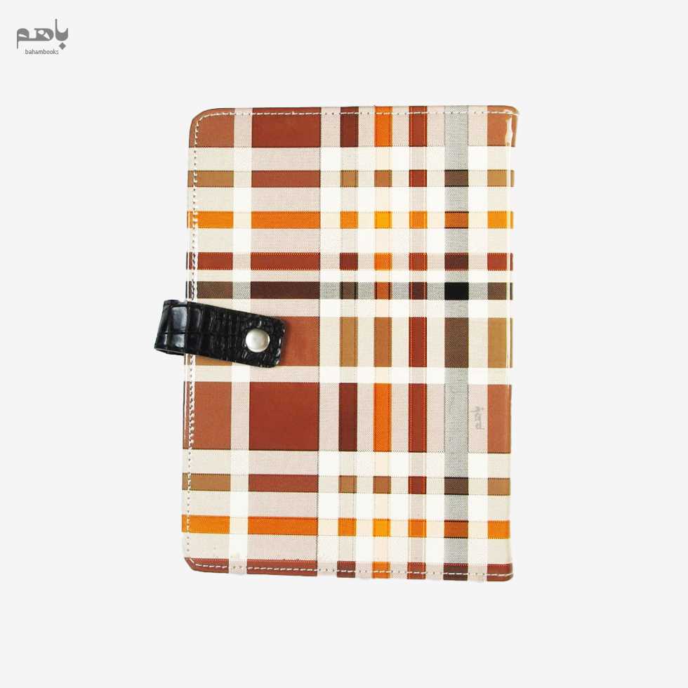 کلاسور آپادانا مدل قفل ‌دار طرح پارچه‌ای - 5