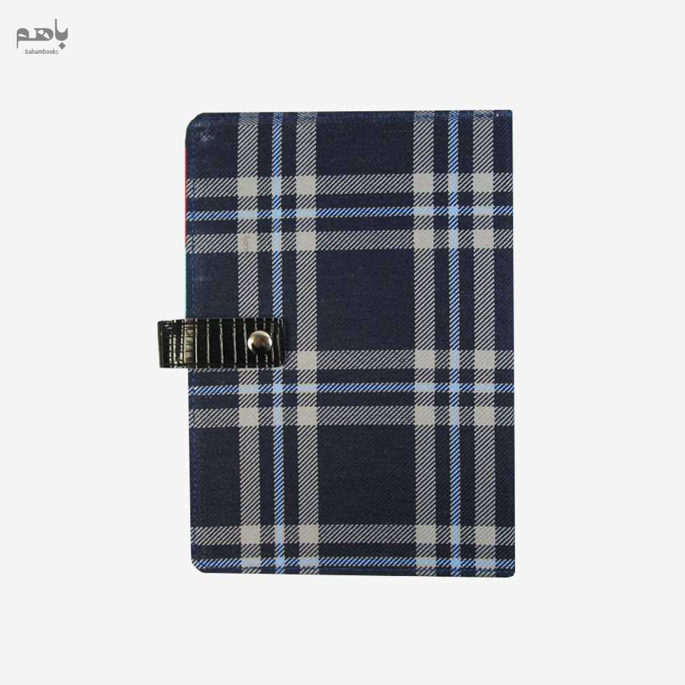 کلاسور آپادانا مدل قفل ‌دار طرح پارچه‌ای - 2