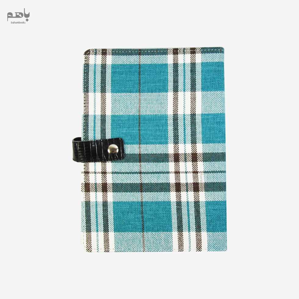 کلاسور آپادانا مدل قفل ‌دار طرح پارچه‌ای - 0