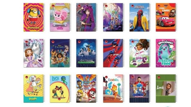 دفتر 50 برگ سیمی فانتزی