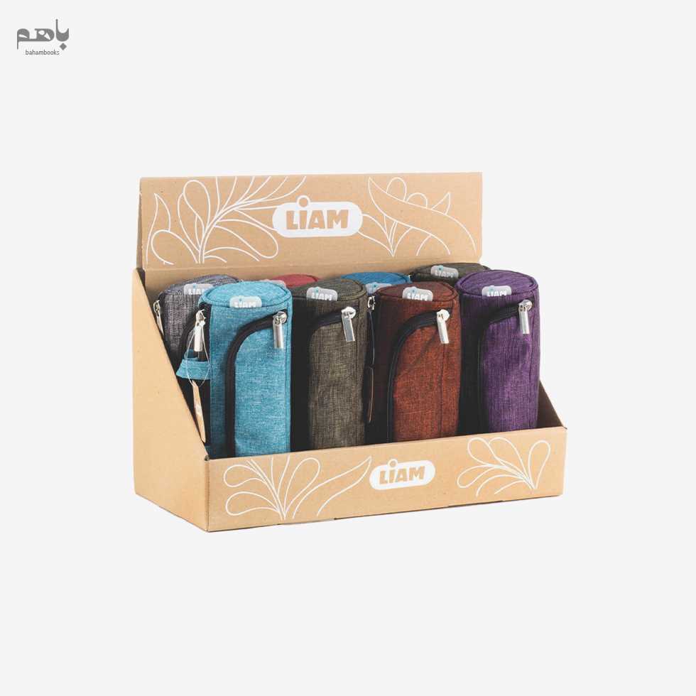 جامدادی لیام مدل 3 زیپ آروما کد 3071 - 1