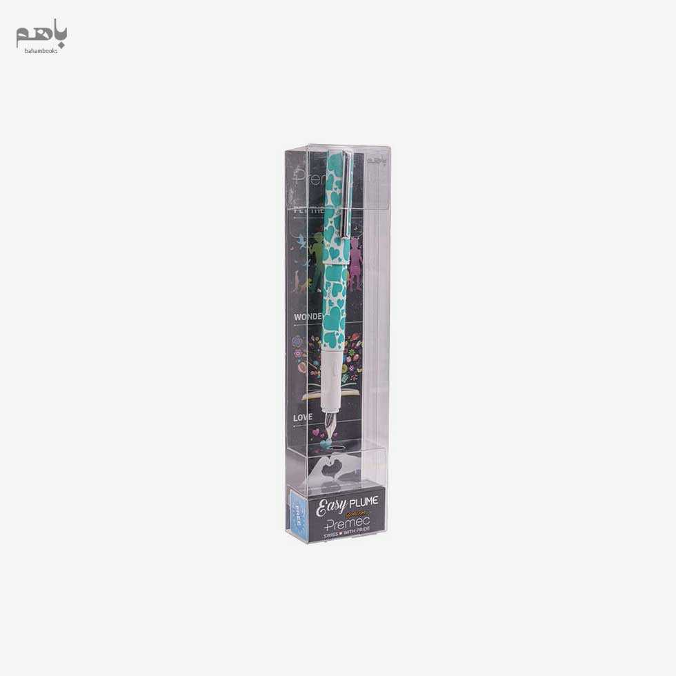 خودنویس پرمک مدل ایزی پلوم بدنه نرم طرح گل قلب 4209