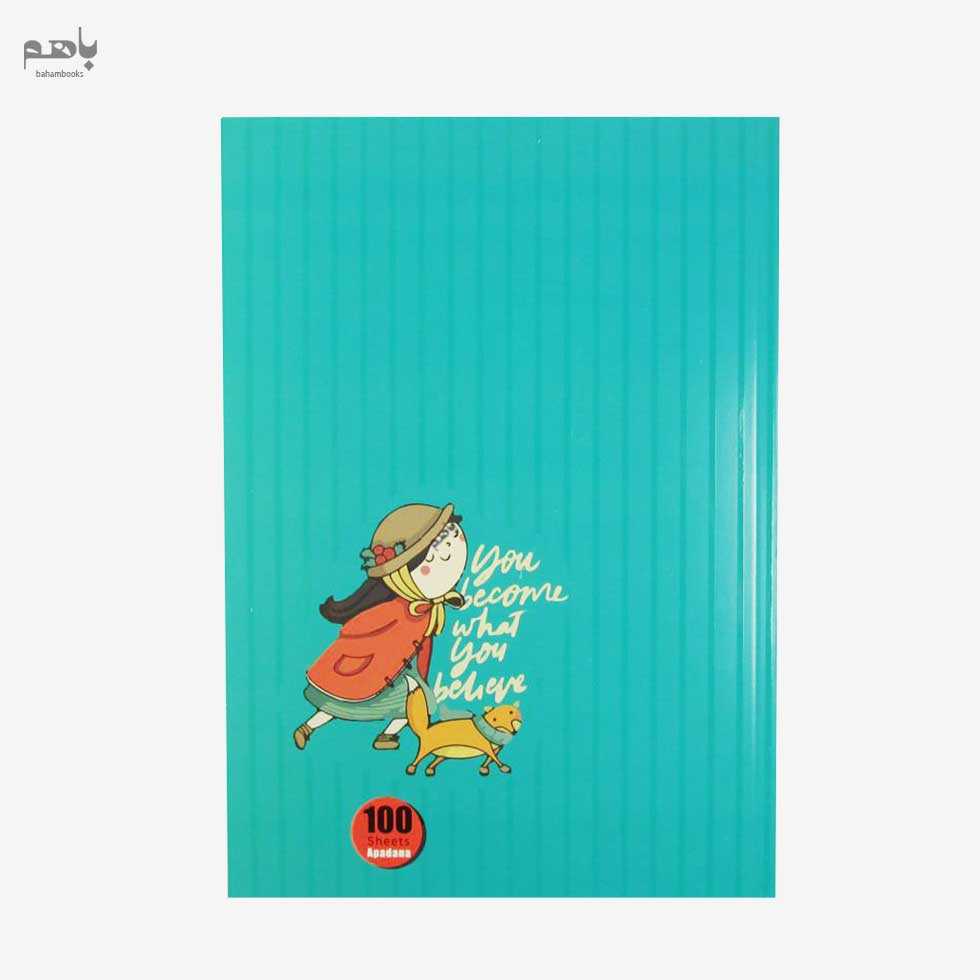 دفتر آپادانا 80 برگ سیمی ته چسب