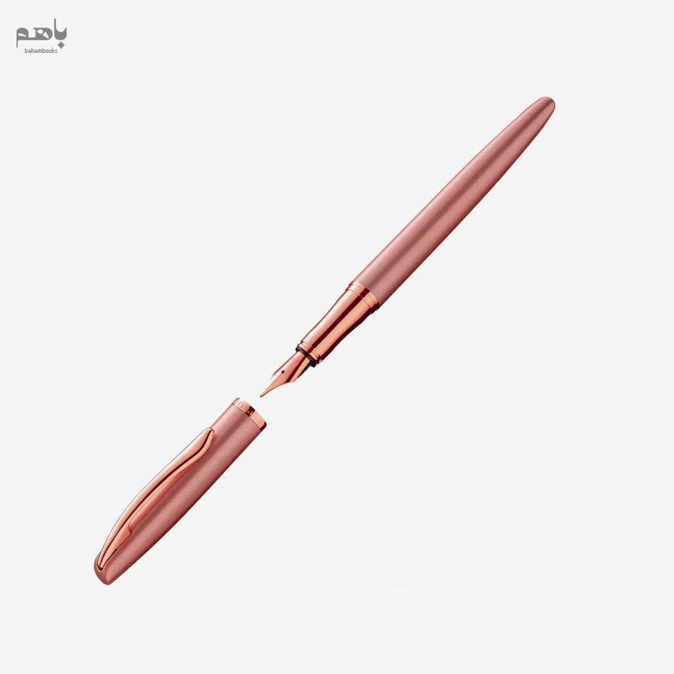 ست 2 تایی خودکار و خودنویس پلیکان مدل جاز الگانس نوبل بدنه استیل رنگ رز گلد - 2