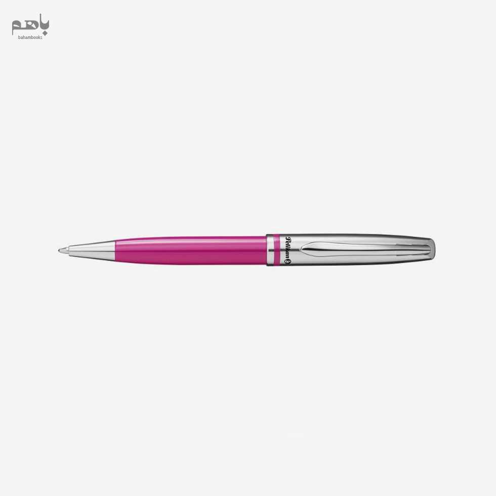 خودکار پلیکان مدل جاز کلاسیک بدنه استیل رنگ ارغوانی - 1