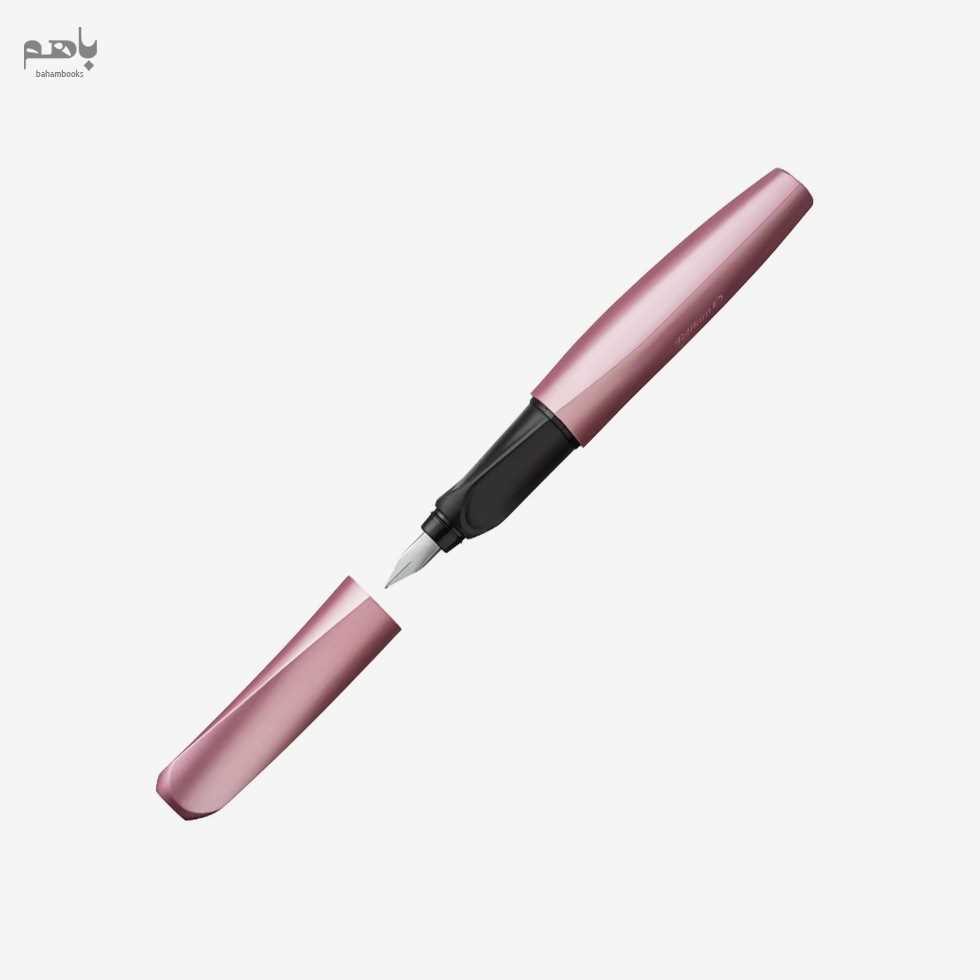 خودنویس پلیکان مدل توئیست رنگ صورتی متالیک