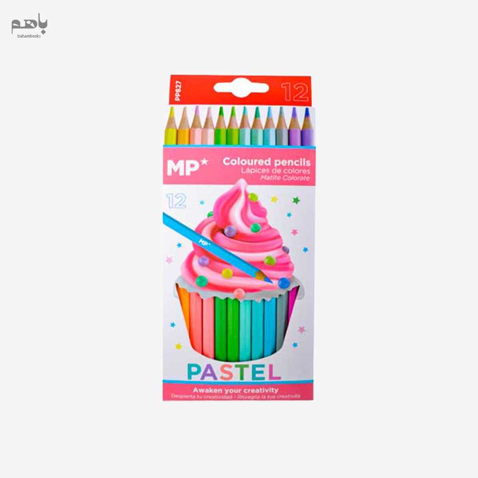 مداد‌رنگی MP پاستلی 12 رنگ - 0