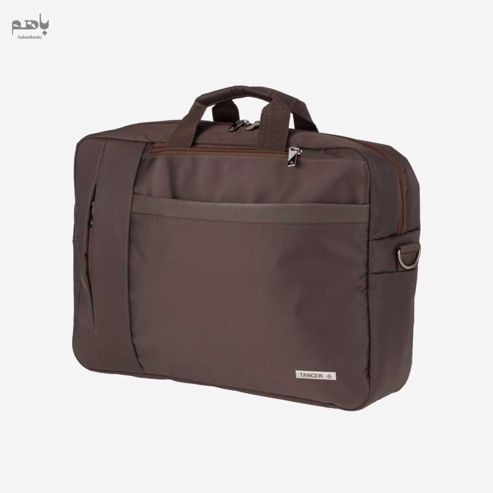 کیف 3 کاره تنسر مدل کاریو رنگ قهوه‌ای کد 115