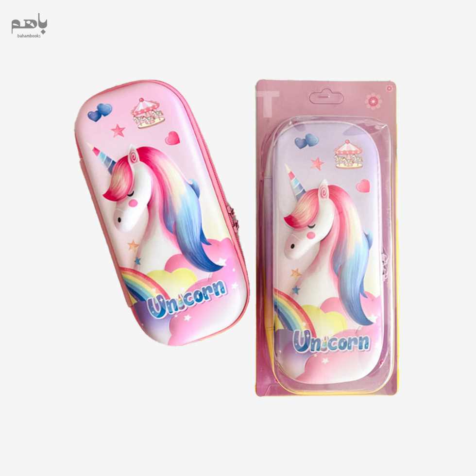 جامدادی PVC طرح یونیکورن کد 6652 - 0