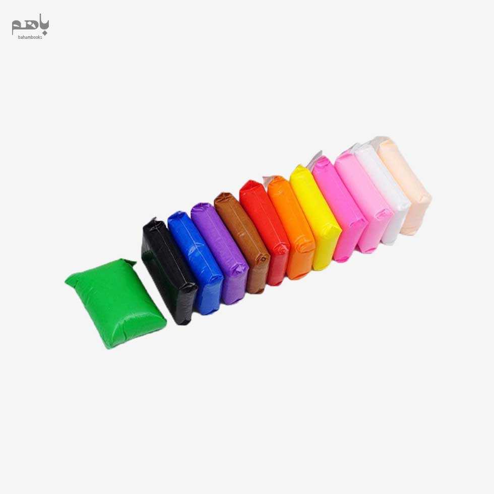 خمیر کلی 12 رنگ بزرگ