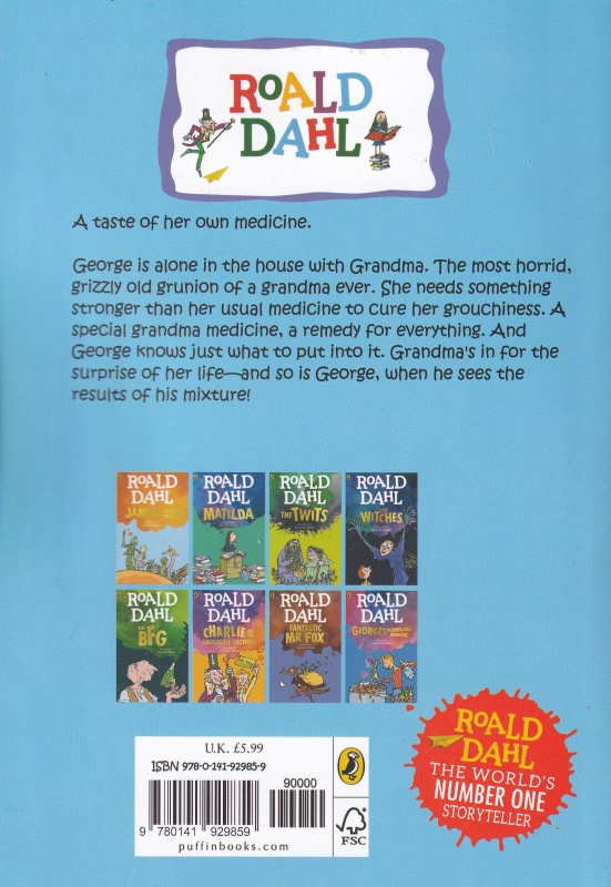 Roald Dahl Georges Marvellous Medicine - 1