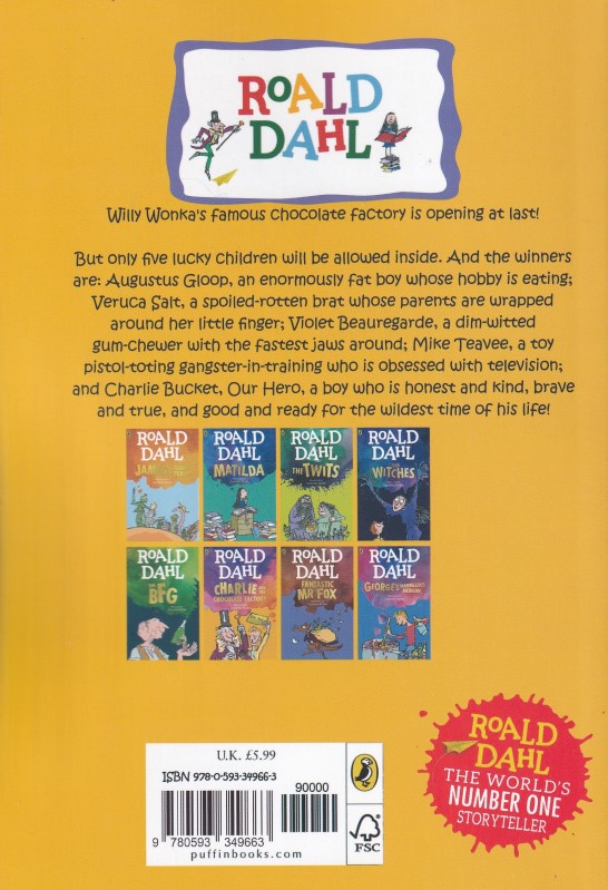 Roald Dahl Charlie and the chocolate factory - 1