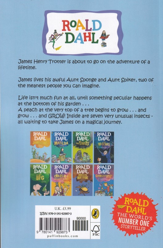 Roald Dahl James and the Giant Peach - 1