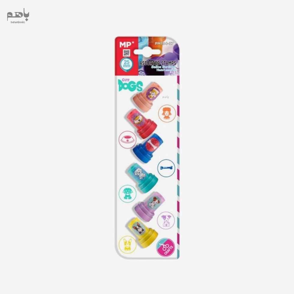 مهر ام پی 6 عددی طرح فانتزی کد 194-37