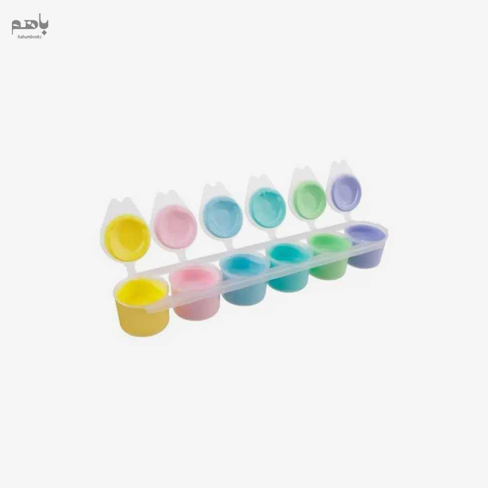 گواش ام پی رنگ پاستلی 6 رنگ