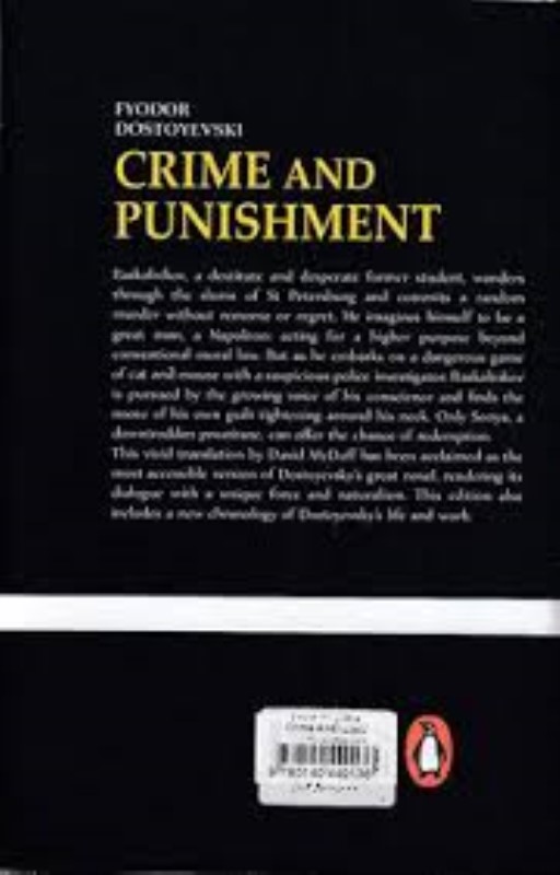 Crime and Punishment - 1