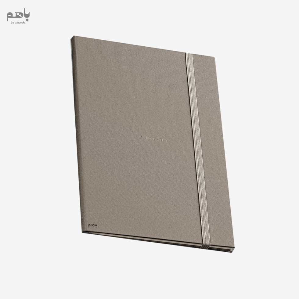 دفتر یادداشت لاتن مدل SPACE رنگ نارنجی کد LN96117