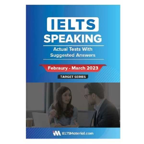 IELTS Speaking Actual Tests with Suggested Answers - 0