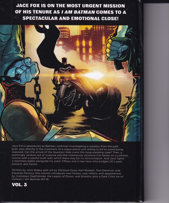 I am batman vol 3 - 1