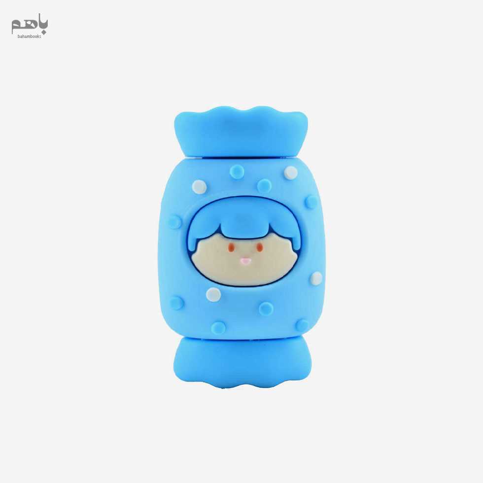 تراش فانتزی سیلیکونی تک سوراخ طرح کندی کد 2312 - 0