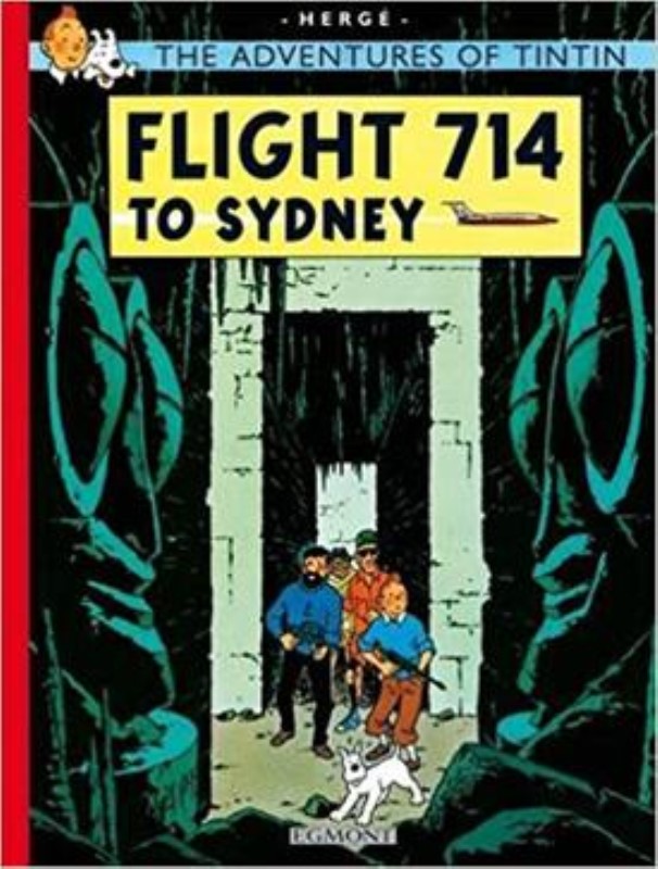 کافه کتاب باهم - Tintin Flight 714 to Sydney