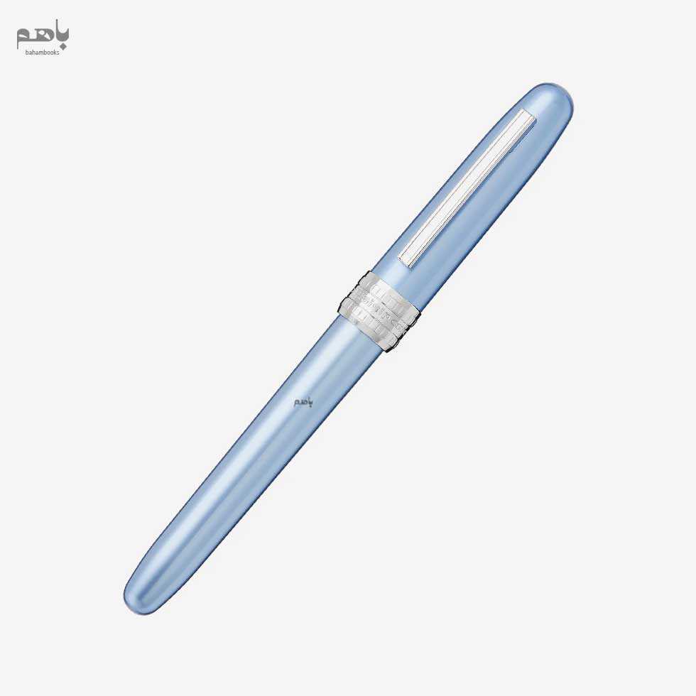 خودنویس پلاتینوم مدل پلیسیر رنگ آبی روشن سرقلم M